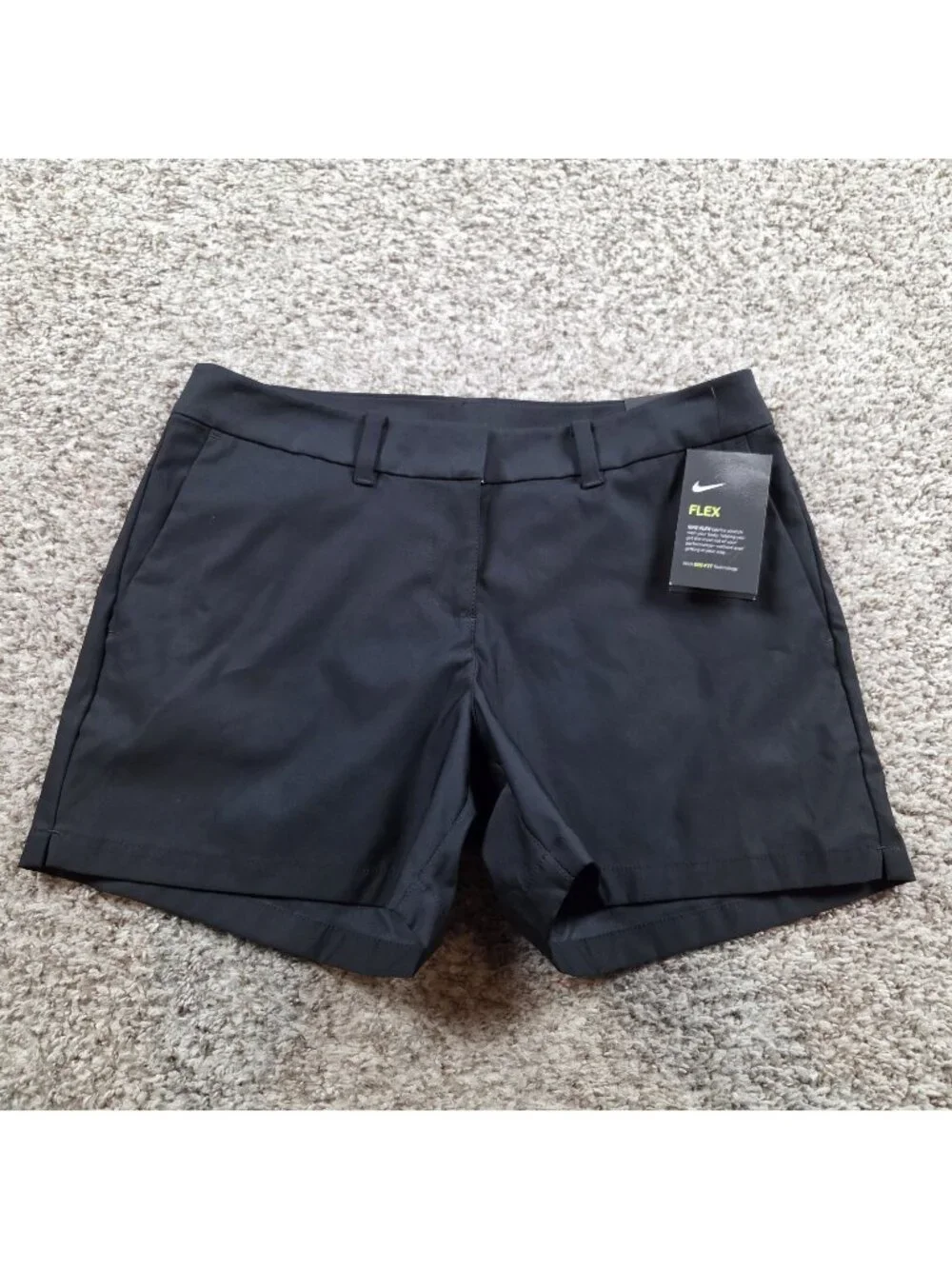 Nike Flex Dri Woven Shorts Women's 6 Golf Performance Tags